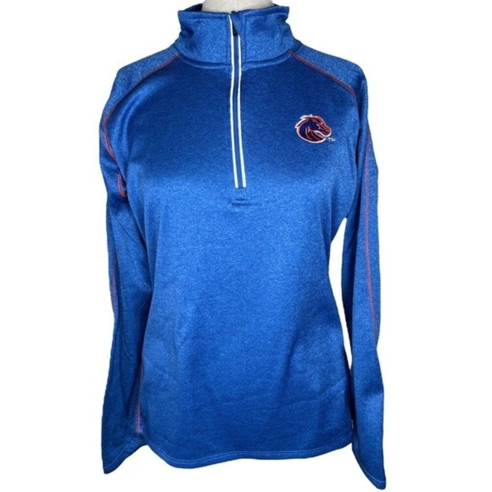 BOISE STATE Blue Quarter-Zip Sweatshirt

Knights apparel